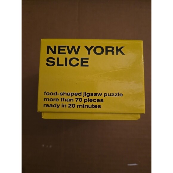 Little Puzzle Thing Area Ware Pizza Series 1 Food Shaped Jigsaw Puzzle Fun Game - Picture 4 of 7